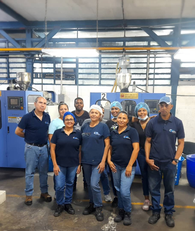 Equipo de BOPA Industrial en la planta
